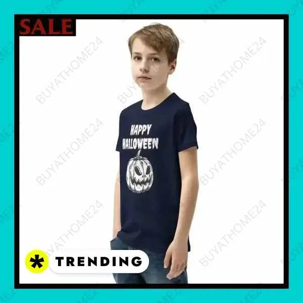 • Rundhalsshirts I Kurzarm Kinder T-Shirt S, M, L, XL - BUYATHOME24