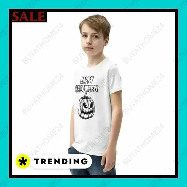 • Rundhalsshirts I Kurzarm Kinder T-Shirt S, M, L, XL - BUYATHOME24
