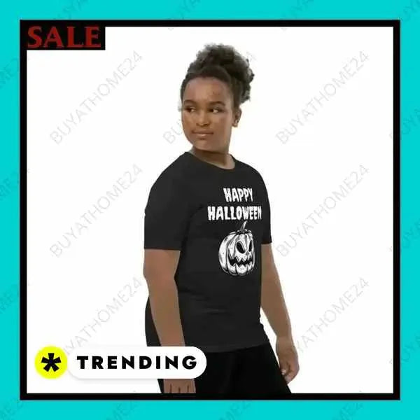 • Rundhalsshirts I Kurzarm Kinder T-Shirt S, M, L, XL - BUYATHOME24