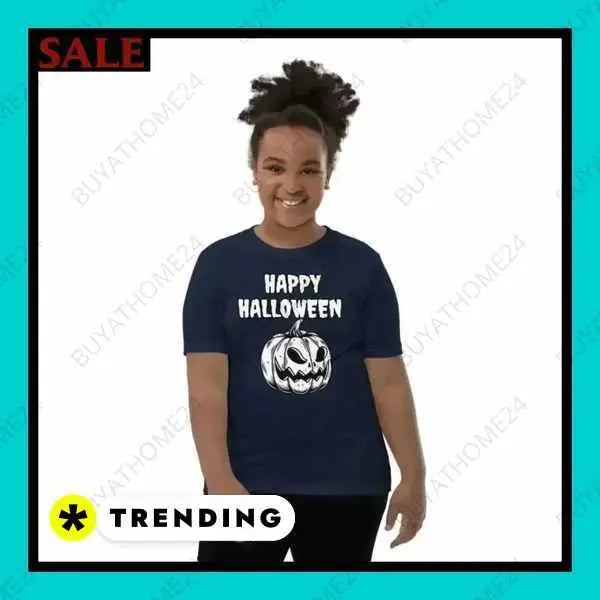 • Rundhalsshirts I Kurzarm Kinder T-Shirt S, M, L, XL - BUYATHOME24