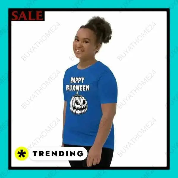 • Rundhalsshirts I Kurzarm Kinder T-Shirt S, M, L, XL - BUYATHOME24