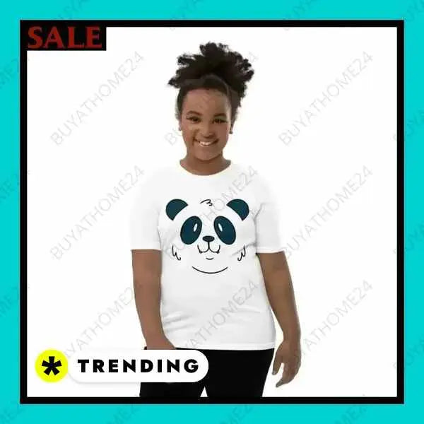 • Rundhalsshirts I Kurzarm Kinder T-Shirt S, M, L, XL - BUYATHOME24