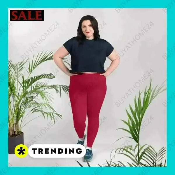 • Sportbekleidung I Damen Leggings 2XL, 3XL, 4XL, 5XL, 6XL - BUYATHOME24