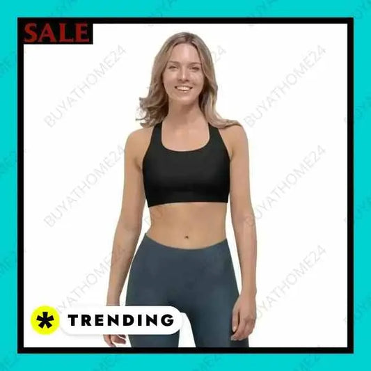 ▻ Sportbekleidung I Damen Sport BH mit Polstern XS, S, M, L, XL, 2XL BUYATHOME24®