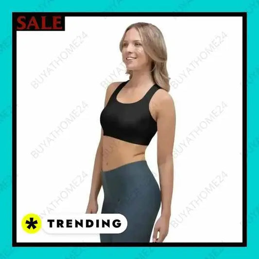 ▻ Sportbekleidung I Damen Sport BH mit Polstern XS, S, M, L, XL, 2XL BUYATHOME24®