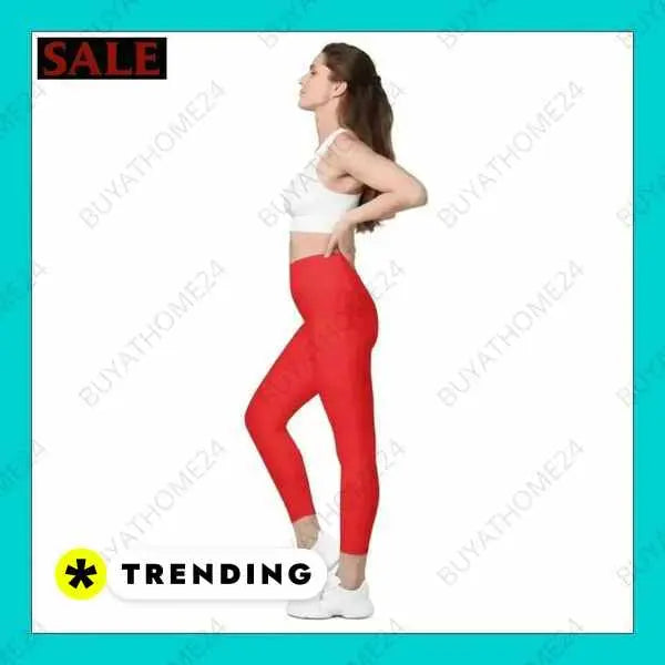 • Sportbekleidung I Damen Sport Leggings 2XS - 6XL - BUYATHOME24