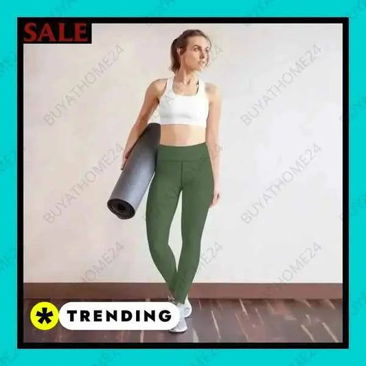 ▻ Sportleggings & Sporthosen I Damen Leggings XS, S, M, L, XL BUYATHOME24®