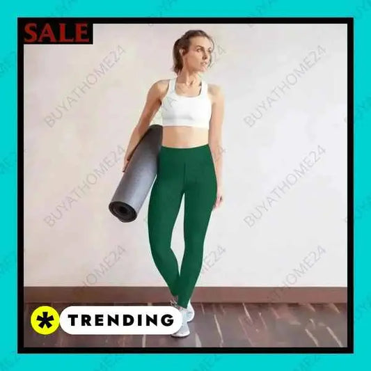 ▻ Sportleggings & Sporthosen I Damen Leggings XS, S, M, L, XL BUYATHOME24®