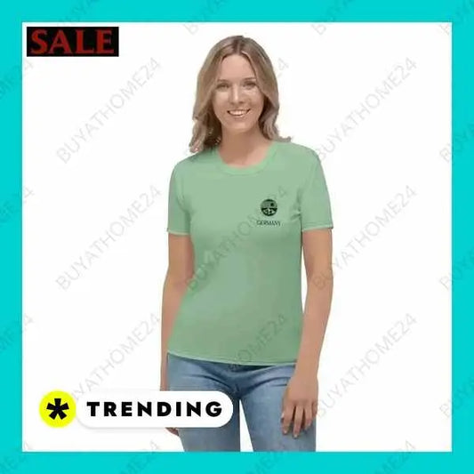 • Sportshirts I Damen T-Shirt XS, S, M, L, XL, 2XL BUYATHOME24®