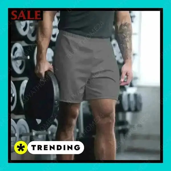 • Sportbekleidung I Herren Sportshorts XS, S, M, L, XL, 2XL, 3XL - BUYATHOME24