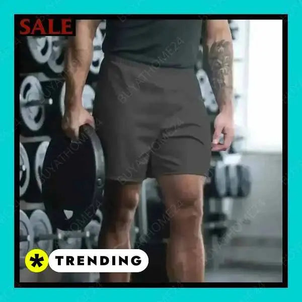 • Sportbekleidung I Herren Sportshorts XS, S, M, L, XL, 2XL, 3XL - BUYATHOME24