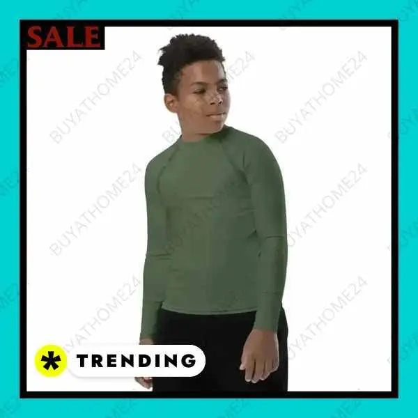 • Sportbekleidung I Kinder Langarm T-Shirt 134 cm - 170 cm - BUYATHOME24