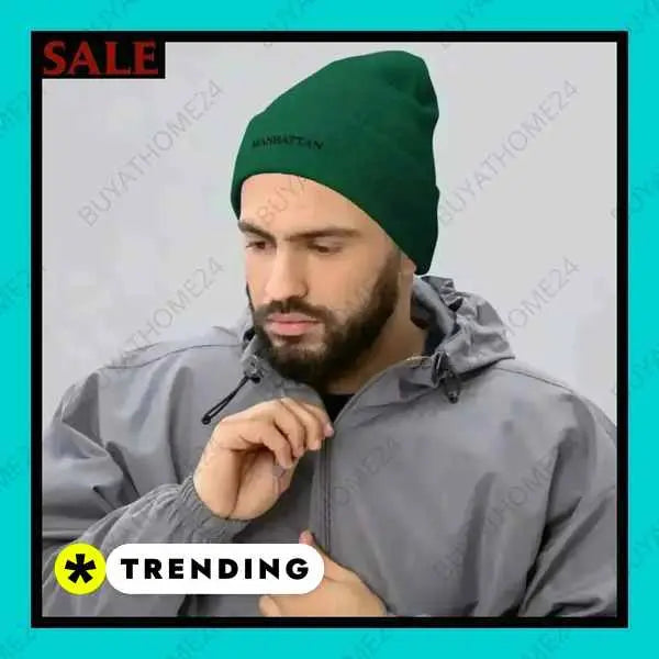 • Wintermütze I Herren & Damen Strickmütze 44 cm - 47 cm - BUYATHOME24