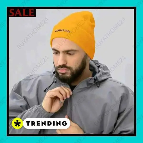 • Wintermütze I Herren & Damen Strickmütze 44 cm - 47 cm - BUYATHOME24