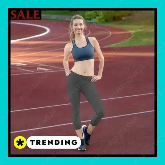 • Yoga Leggings I Damen Capri-Leggings XS, S, M, L, XL - BUYATHOME24