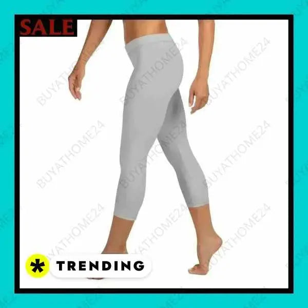 • Yoga Leggings I Damen Capri-Leggings XS, S, M, L, XL - BUYATHOME24