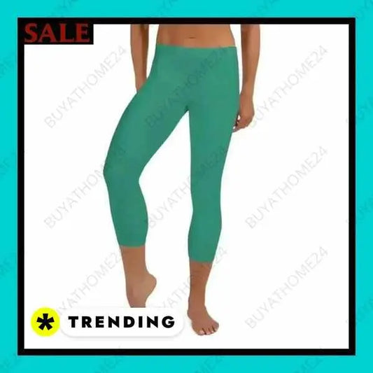 ▻ Sportleggings & Sporthosen I Damen Capri-Leggings XS - XL BUYATHOME24®