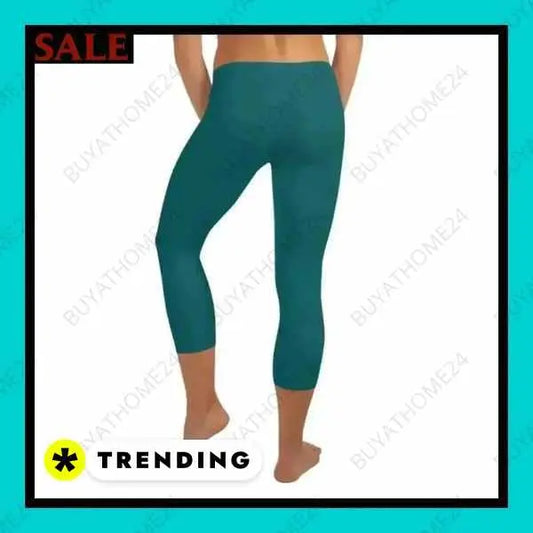 ▻ Sportleggings & Sporthosen I Damen Capri-Leggings XS - XL BUYATHOME24®