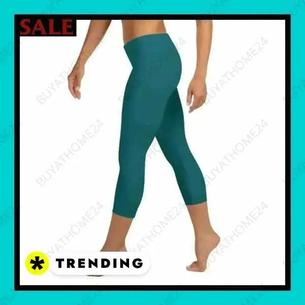 • Yoga Leggings I Damen Capri-Leggings XS, S, M, L, XL - BUYATHOME24