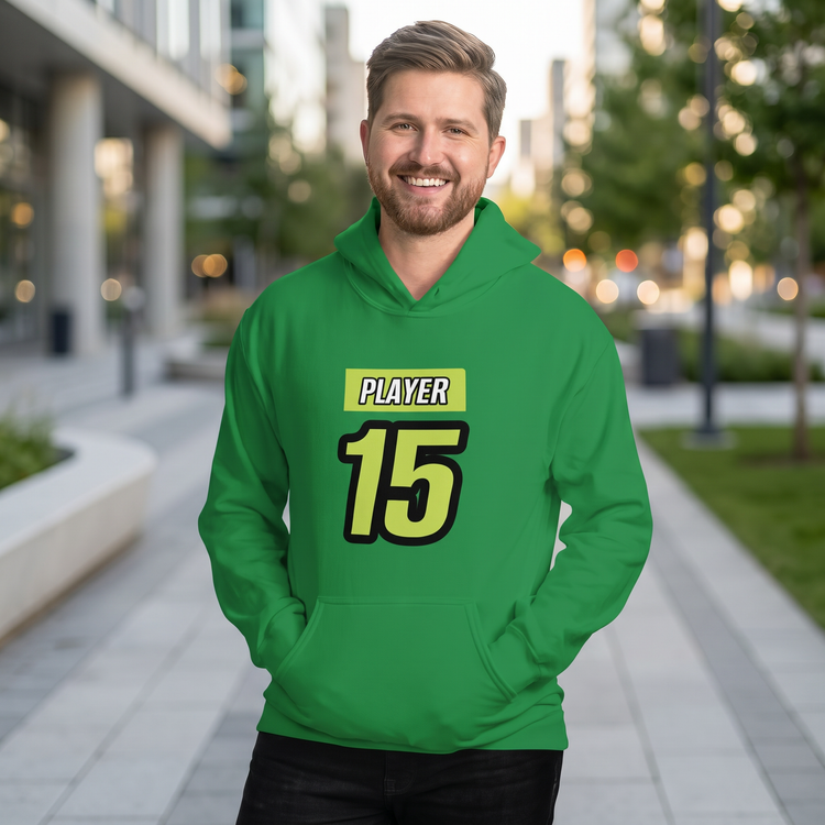 Grafik Unisex Hoodie von BUYATHOME24, Herren und Damen, Baumwolle, Kapuzenpullover mit Design, Größen S bis 5XL