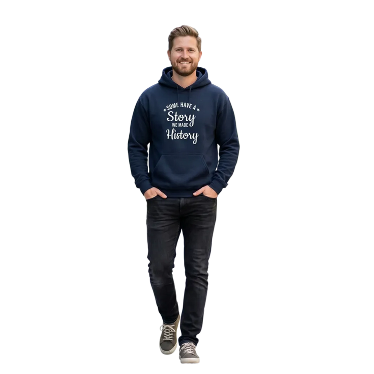Grafik Unisex Hoodie von BUYATHOME24 in Baumwolle, mit Kapuzen, für Herren und Damen, in verschiedenen Größen S-5XL.