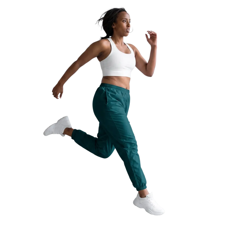 Unisex Sporthose aus Polyester mit Reißverschlusstaschen, in XS bis 3XL, bequem und sportlich für Training und Freizeit.