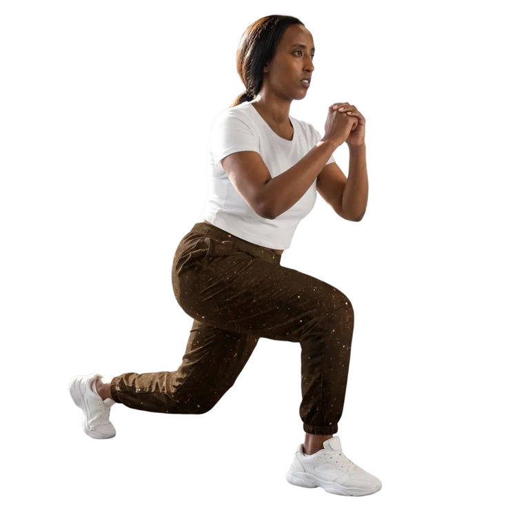 Unisex Polyester-Trainingshose mit Reißverschlusstaschen in XS bis 3XL, bequeme Sporthose für Damen und Herren.