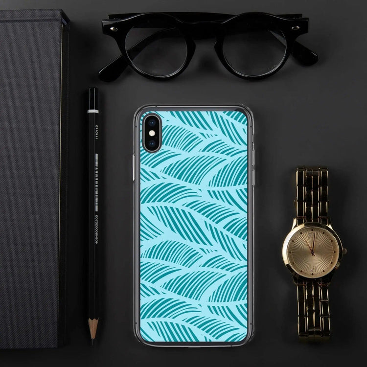 Apple iPhone Handyhülle aus Polycarbonat und TPU mit Blattmuster, Schutzcase für iPhone 11 Pro, XS Max von BUYATHOME24