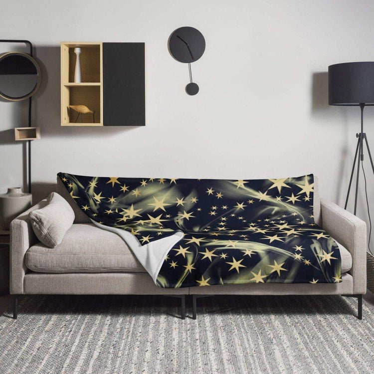Hypoallergene Kuscheldecke 125x150cm von BUYATHOME24, weiche Sofadecke mit bedruckbarem Stoff, ideal für gemütliche Abende.