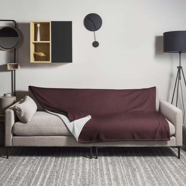 Hypoallergene Polyester-Sofadecke 125x150cm in weichem Stoff, ideal für gemütliche Stunden, von BUYATHOME24