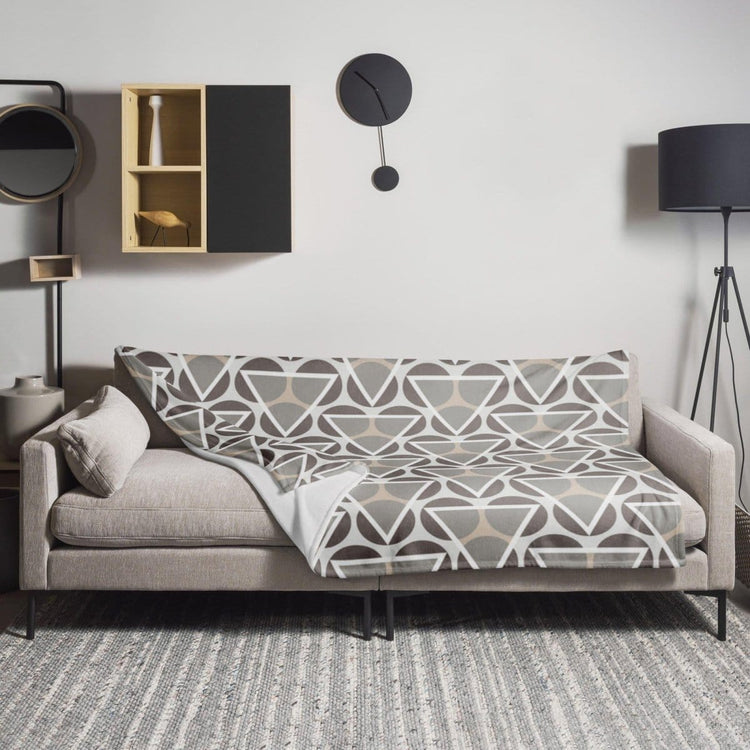Hypoallergene und flammhemmende Sofadecke 125 x 150 cm von BUYATHOME24, weiche Textur, ideal für gemütliche Abende auf dem Sofa