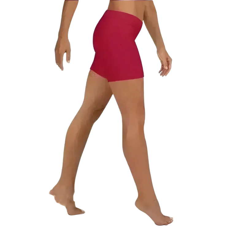 Damen Biker Shorts aus Mikrofaser mit Polyester-Stretchstoff, kurze Fahrradhose in XS bis 3XL, bequem und sportlich.