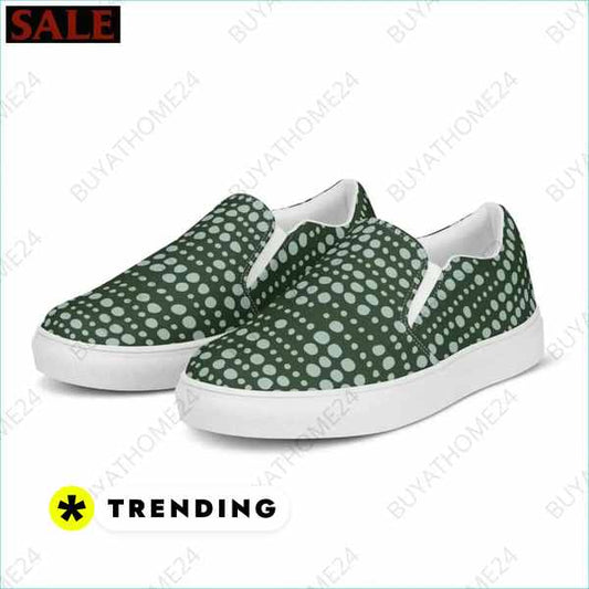 ▻ Damenschuhe I Mädchen & Damen Canvas Slipper 35 - 44 BUYATHOME24®