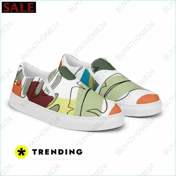 • Halbschuhe I Sneaker Damen Canvas Slipper 35 - 44 Textildruck BUYATHOME24, T-Shirts BUYATHOME24, Hoodies BUYATHOME24, Hosen BUYATHOME24, Jacken BUYATHOME24, Schuhe BUYATHOME24