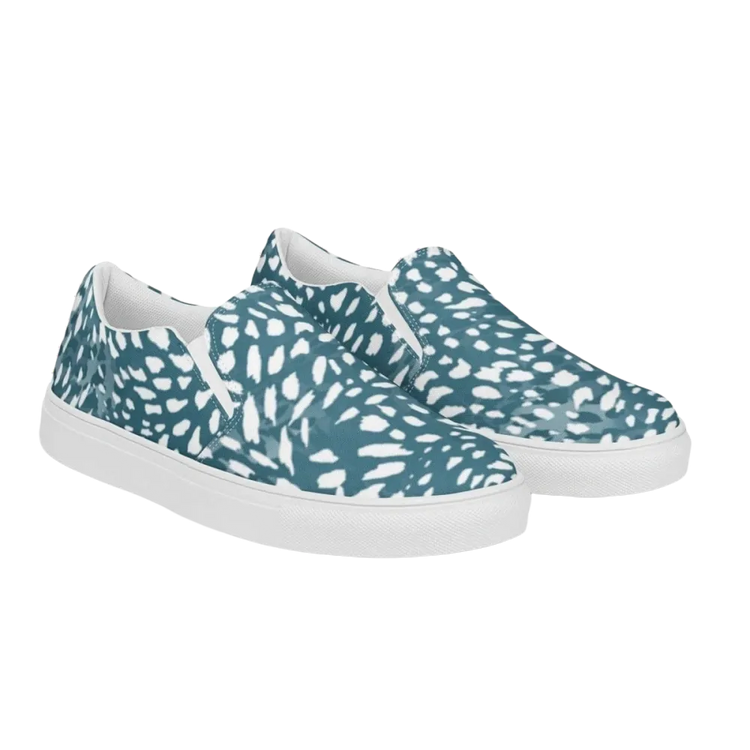 Damen Canvas Slipper von BUYATHOME24 mit atmungsaktivem Textil, EVA-Sohle, in Größe 35-44, bedruckbar, bequeme Mode für Damen