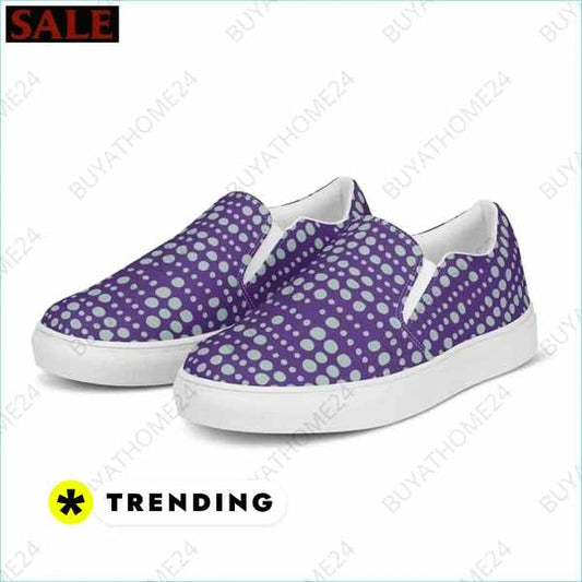 ▻ Damenschuhe I Mädchen & Damen Canvas Slipper 35 - 44 BUYATHOME24®