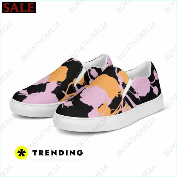 • Halbschuhe I Sneaker Damen Canvas Slipper 35 - 44 Textildruck BUYATHOME24, T-Shirts BUYATHOME24, Hoodies BUYATHOME24, Hosen BUYATHOME24, Jacken BUYATHOME24, Schuhe BUYATHOME24