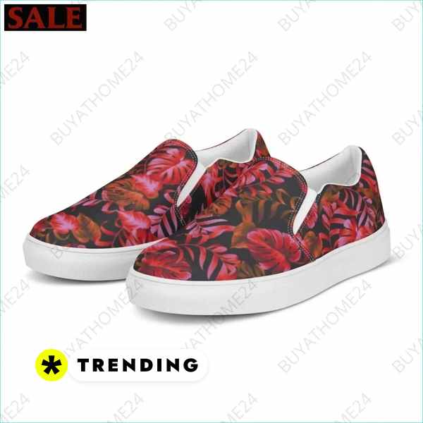 • Halbschuhe I Sneaker Damen Canvas Slipper 35 - 44 Textildruck BUYATHOME24, T-Shirts BUYATHOME24, Hoodies BUYATHOME24, Hosen BUYATHOME24, Jacken BUYATHOME24, Schuhe BUYATHOME24