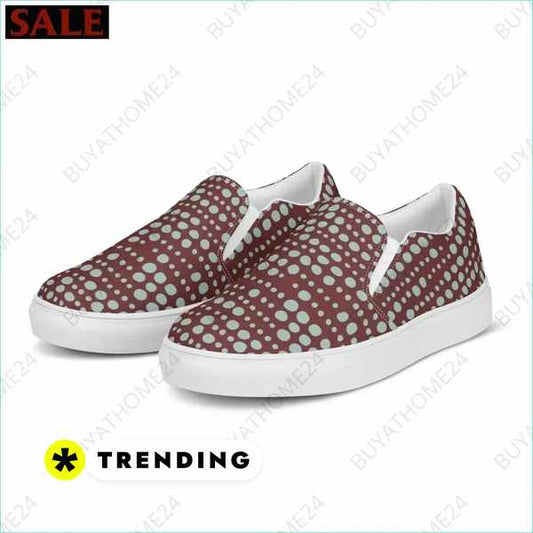 ▻ Damenschuhe I Mädchen & Damen Canvas Slipper 35 - 44 BUYATHOME24®