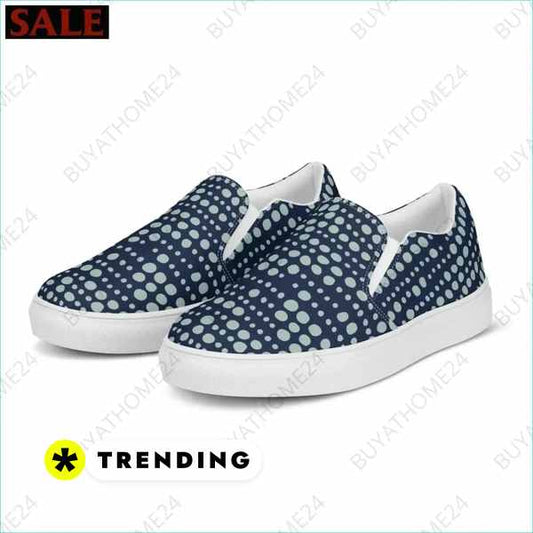 ▻ Damenschuhe I Mädchen & Damen Canvas Slipper 35 - 44 BUYATHOME24®