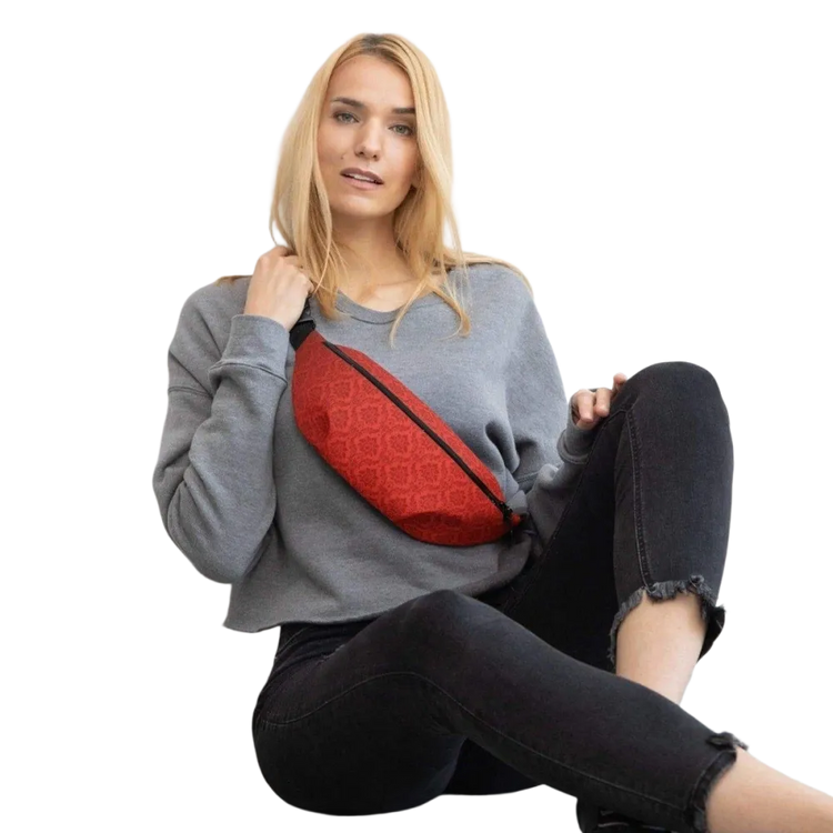 Unisex Bauchtasche aus wasserfestem Polyester, 70-133 cm Gürtellänge, stylische Damen-Gürteltasche von BUYATHOME24