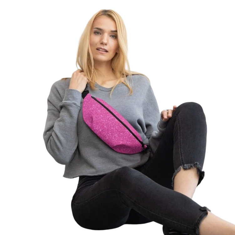Unisex wasserfeste Bauchtasche aus Polyester, 70-133 cm Gurt, ideale Gürteltasche für Damen von BUYATHOME24.