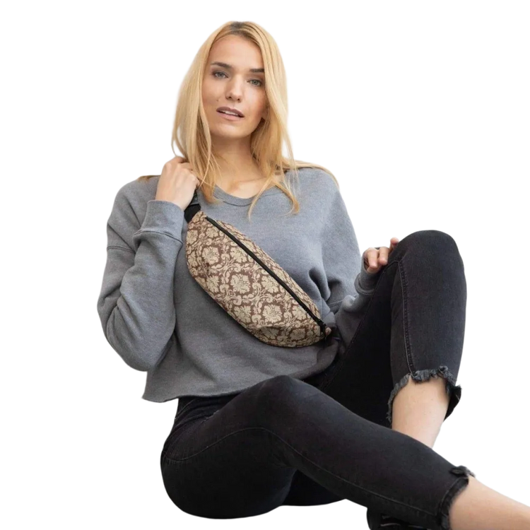 Unisex wasserfeste Bauchtasche aus Polyester, 70-133 cm, mit Textildruck, ideal für Damen, von BUYATHOME24