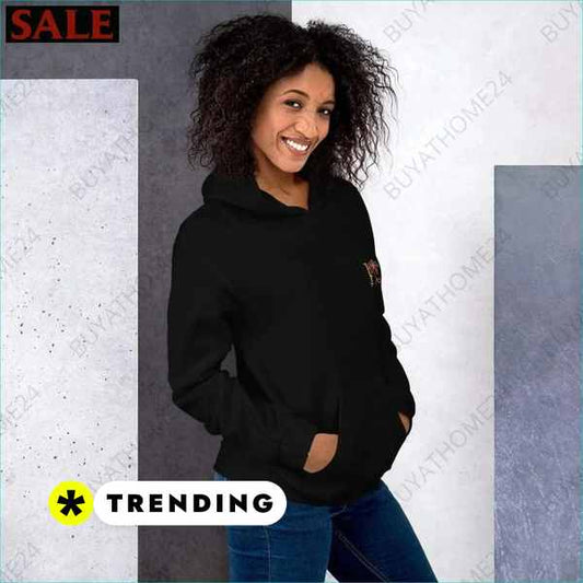 SALE % Kapuzenpullover & Sweatshirt I Besticktes Unisex Hoodie S - 5XL BUYATHOME24®