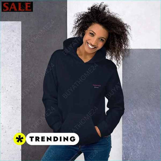 SALE % Kapuzenpullover & Sweatshirt I Besticktes Unisex Hoodie S - 5XL BUYATHOME24®