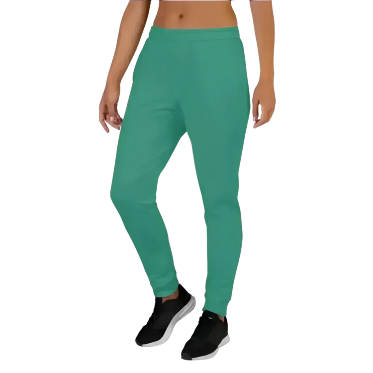 Damen Jogginghose aus Baumwoll-Mix in XS bis 3XL, bequeme Fitnesshose mit Textildruck, bequemes Alltags- und Sportoutfit von BUYATHOME24