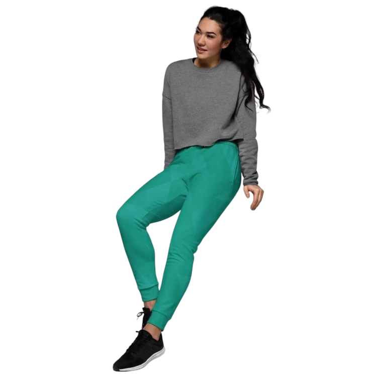 Damen Jogginghose aus Baumwoll-Mix mit Taschen und elastischem Bund, in XS bis 3XL, von BUYATHOME24, bequem und angenehm zu tragen