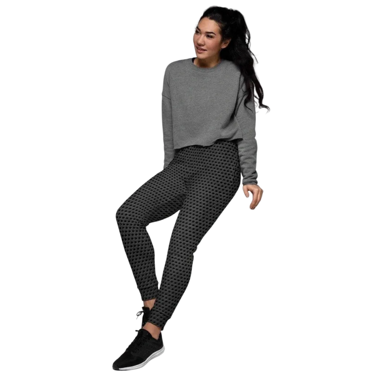 Damen Jogginghose aus weichem Fleece mit Taschen in XS-3XL, bedruckbar, von BUYATHOME24, bequem und sportlich