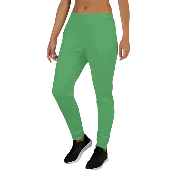 Damen Jogginghose aus Fleece-Mix mit Taschen in XS-3XL, bequem und warm, von BUYATHOME24, auf weißem Hintergrund fotografiert