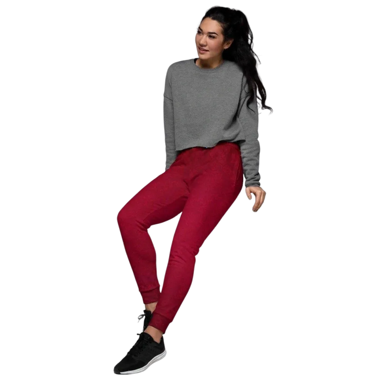 Damen Jogginghose aus Baumwoll-Mix mit Taschen von BUYATHOME24, bequem und stilvoll, in XS bis 3XL.